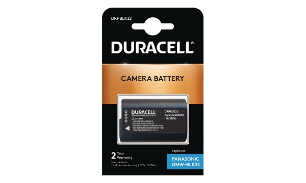 Lumix DC-G9 II Battery (2 Cells)