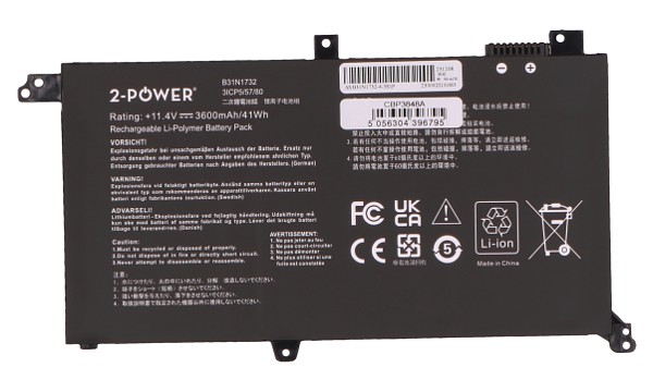 Vivobook X571G Battery (3 Cells)