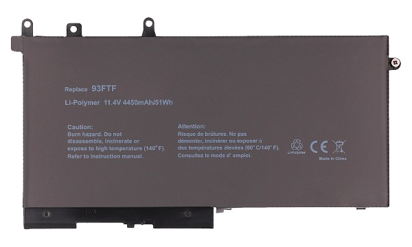 Latitude 5591 Battery (3 Cells)