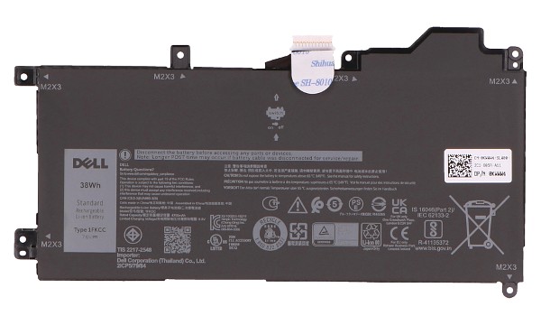 Latitude 7200 2-in-1 Battery (2 Cells)