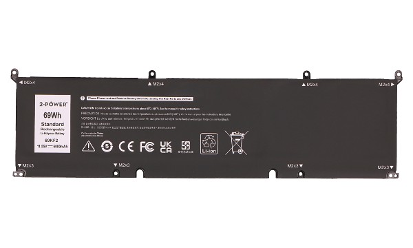 Inspiron 16 7000 (7630) 2-in-1 Battery (6 Cells)